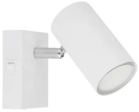 Globo 57911-1W - Faretto da parete ROBBY 1xGU10/25W/230V bianco