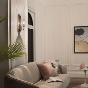 Quintiesse QN-KIMROSE1-BNB - Applique KIMROSE 1xE14/40W/230V dorata