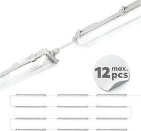 Apparecchio tecnico LED per tubi T8 2xG13/18W/230V 5000K IP65 127 cm