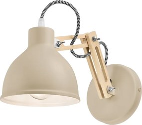 Lampada da parete MARCELLO 1xE27/15W/230V beige