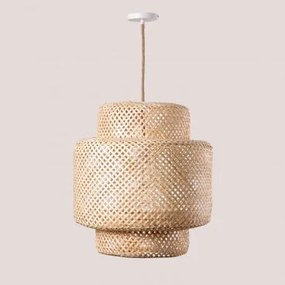 Lampada da soffitto in bambù (Ø45 cm) Lexie Natural NATURAL - Sklum