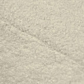 Puof a sacco grigio chiaro con rivestimento in bouclé Seat Lounge – SLOWDOWN