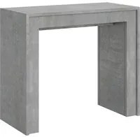 Consolle Allungabile 90-198x42x77 cm in Nobilitato Grigio