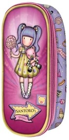Astuccio Scuola Gorjuss First prize Lilla (10 x 23 x 6 cm)