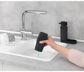 Cestello nero con dispenser di detersivo Easy Squeez-e Squeez-e Sink - Wenko