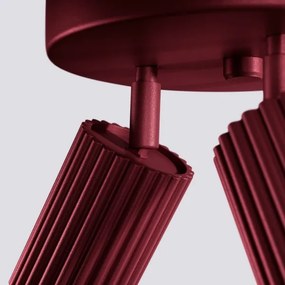 Brilagi - Faretto CRESTO 3xGU10/10W/230V bordeaux