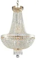 Lampadaro Contemporaneo Bella Metallo Oro 6 Luci Diffusori Metallo