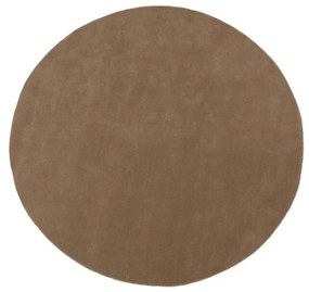 ferm LIVING - Stille Tufted Rug Ø240 Ash Brown ferm LIVING