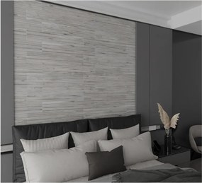 Piastrella Mosaico in porcellana Antique grigio opaco L 120 x L 20cm x Sp. 9 mm, 4 pezzi