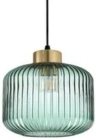 Sospensione Vintage-Dec Mint-2 Metallo Verde 1 Luce E27