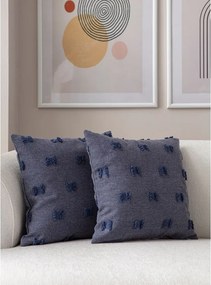 Federe decorative in set 2 pz 43x43 cm Tuffet – Mioli Decor