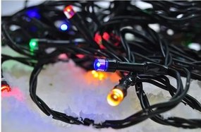 Solight 1V101-M- Catena luminosa LED per esterni 100 LED/8 funzioni IP44 13 m multicolore