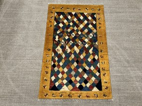 Gabbeh Tappeto persiano 130x80 (Iran) Annodato A Mano