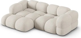 Divano angolare beige (con penisola a sinistra/con chaise lounge) Loretto – Cosmopolitan Design