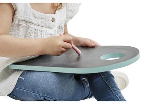 Lavagnetta portatile a due lati in legno da parete