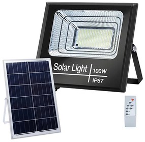 Aigostar - LED Faro solare dimmerabile LED/100W/3,2V IP67 + +TC