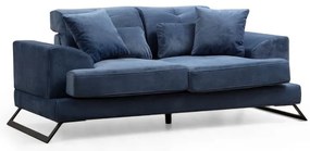 Divano blu 185 cm Frido - Balcab Home