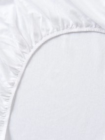 Sinsay - Lenzuolo in jersey di cotone con elastico - bianco