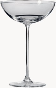 Set di 6 coppe champagne in vetro soffiato La Sfera