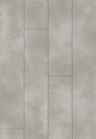 Mexen Imperial Grey  pannelli vinilici 1227 x 187 mm LVT Dryback 2,5 mm, sottostrato PVC, 4 V-Fuga, Cemento
