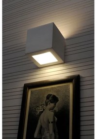 Sollux SL.0005 - Applique LEO 1xE27/60W/230V bianco