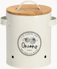 Barattolo con coperchio in bambù Onions