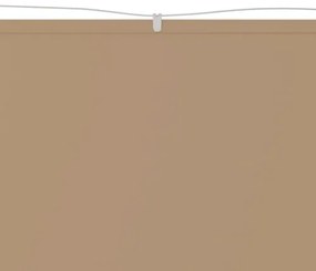 Paravento Verticale Tortora 60x1000 cm in Tessuto Oxford