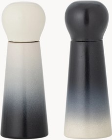 Set saliera e pepiera in legno di caucciù Hyman 2 pz