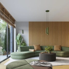 Lampada da soffitto KARBON 3L in Alluminio 3xGU10