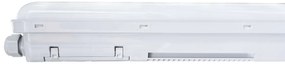 Plafoniera LED Stagna 150cm 50W 5.500lm (110lm/W) con driver Osram Colore Bianco Freddo 5.700K