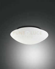 Pandora plafoniera bianca 1 luce attacco e27 d.30cm  con sensore di...