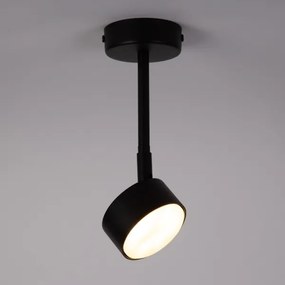 Lampadario a sospensione con supporto rigido NEMO 1xGX53/12W/230V 24 cm nero