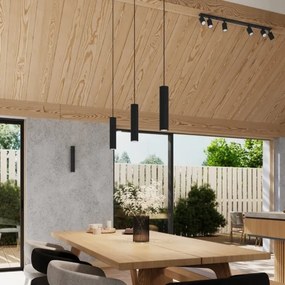 Brilagi - Lampadario a cavo CRESTO 3xGU10/10W/230V nero