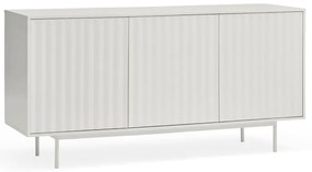 Cassettiera bassa bianca 159x80 cm Sierra - Teulat