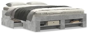 Giroletto Grigio Cemento 140x200 Cm İn Legno Multistrato /