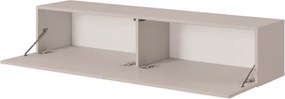 Mobile TV Sospeso 140 Cm Cannettato 2 Ante Tortora Bali