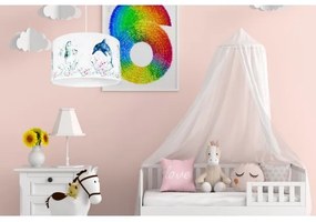 Lampadario per bambini OCEAN 1xE27/60W/230V