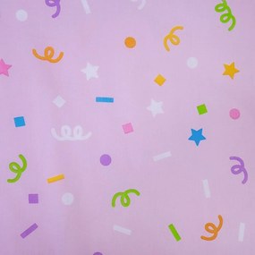Set copripiumino e federa da bambini rosa in cotone per letto singolo 140x200 cm Gabby's Dollhouse "Rainbow" – Jerry Fabrics