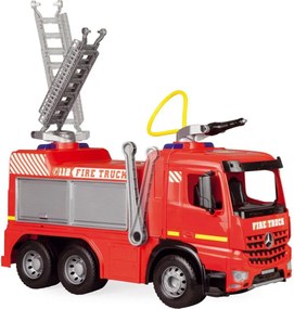 Camion dei pompieri Mercedes 65 cm, rosso