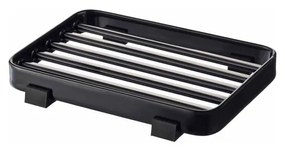 Tappeto di sapone nero Tower - YAMAZAKI