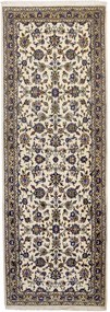 Kashan Tappeto 100 x 290 Beige (Iran) Annodato A Mano