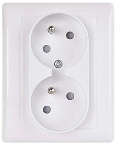 Double home presa FRENCH 250V/16A