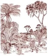 Tenue de Ville Carta da parati panoramica Savane - Tonka