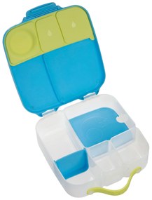 Box porta merenda grande – blu/verde