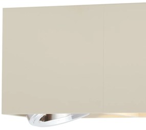 Faretto da parete moderno beige G9 orientabile a 2 luci - Box