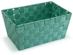 Cestino Versa Grande Turchese Tessile 20 x 15 x 30 cm