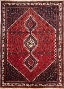 Gashghai Tappeto 280 x 210 Rosso (Iran) Annodato A Mano