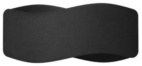 Sollux SL.1019 - Applique TILA 1xG9/40W/230V 30 cm nera