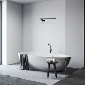 Lampada da parete per bagno SHINE LED/11W/230V 45 cm IP44 nera
