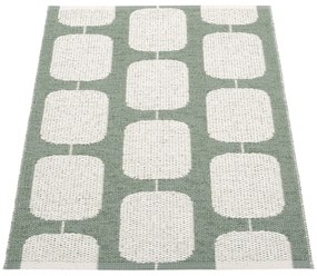 Tappeto da interno/esterno verde/color crema 70x100 cm Sten Army – Pappelina